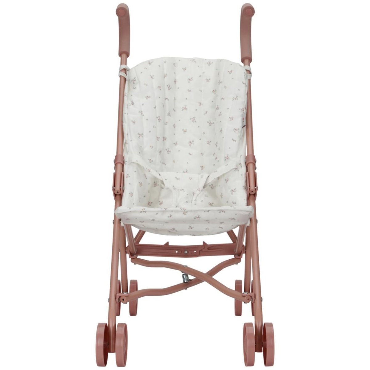 Poussette pour poupée rose, blanc, LITTLE DUTCH