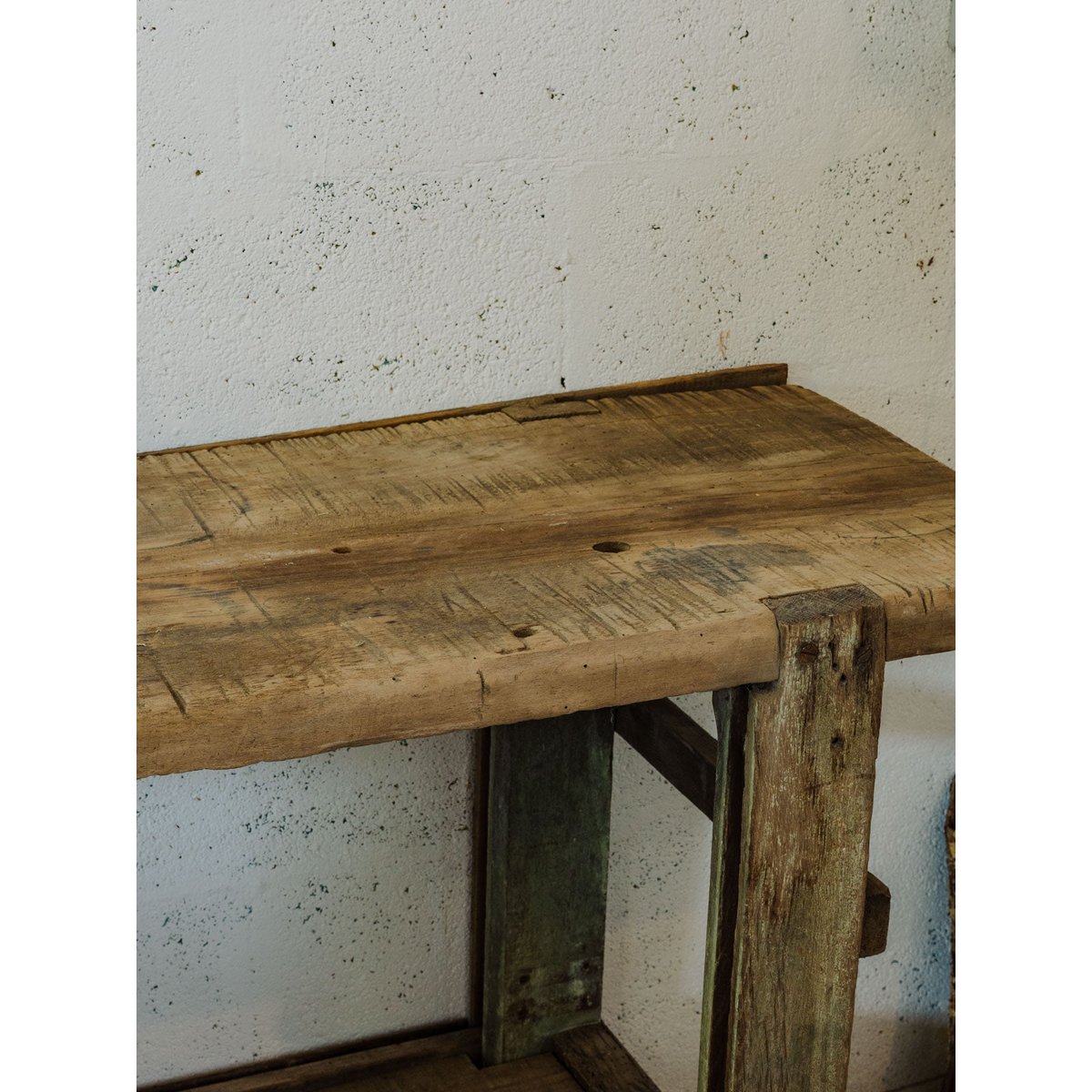 Etabli en bois Fernand N°383 - Bon état bois foncé, DEBONGOUT