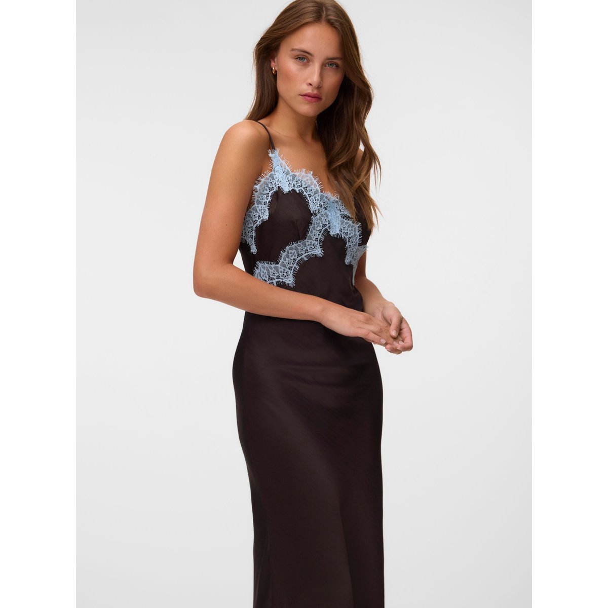 Robe marron - chocolate torte 2, VERO MODA