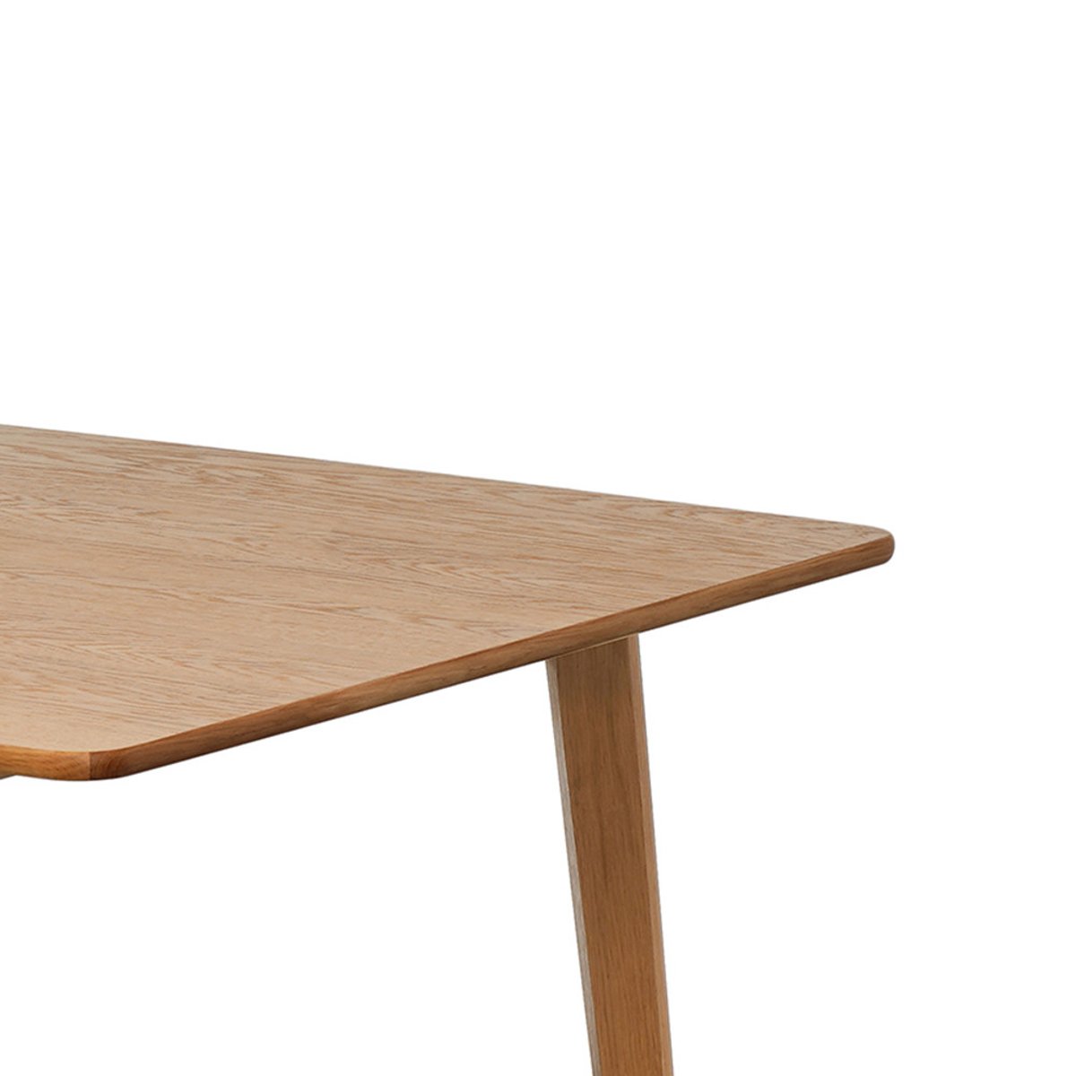 Table à manger extensible 6 à 10 personnes en bois 160-205x90cm- MONA bois clair, DRAWER