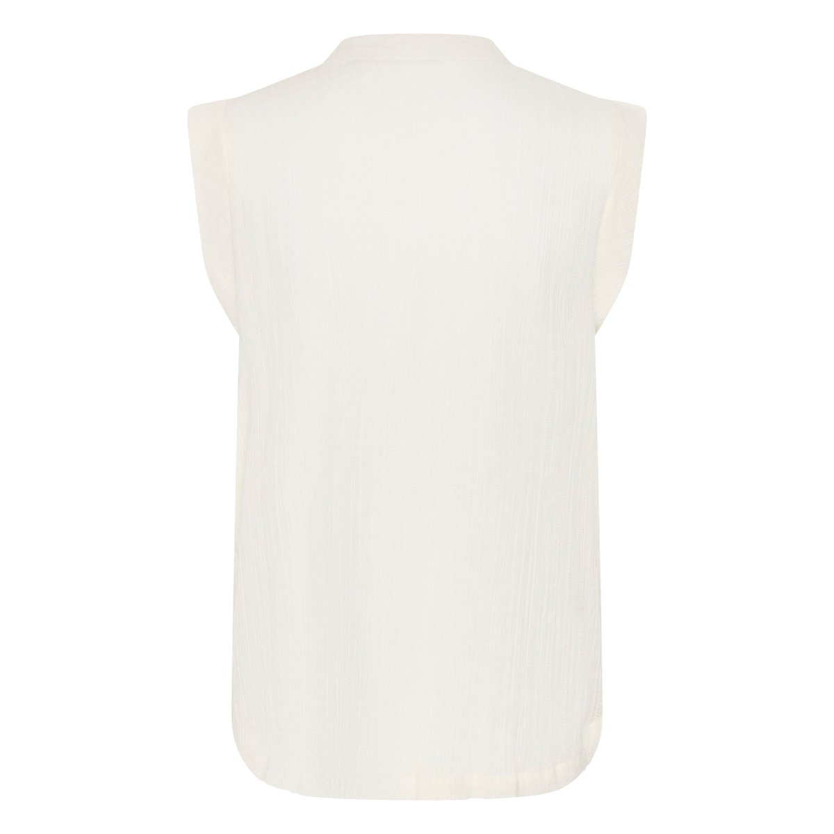 Blouse sans manches blanc spring gardenia, CULTURE