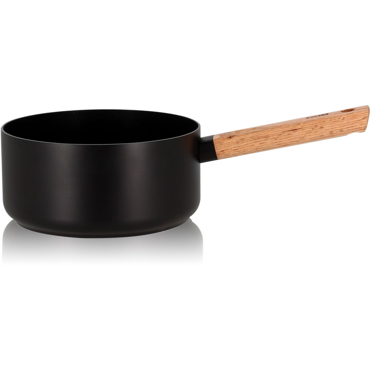 Casserole Ector 20cm naturel-noir, OGO LIVING