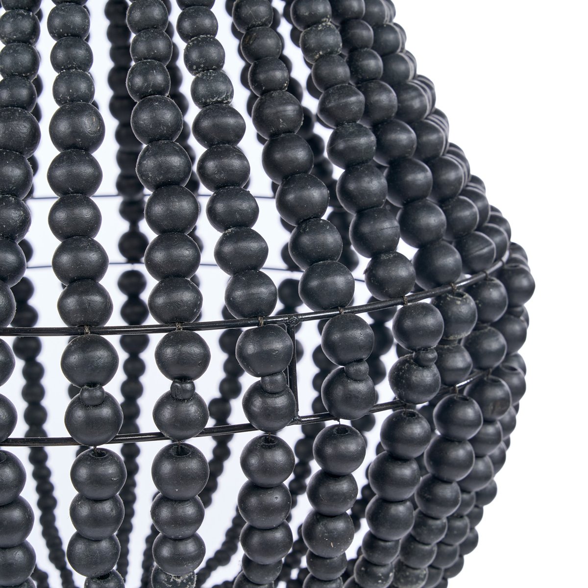 Suspension en bois TEARDROP noir, BAZAR BIZAR