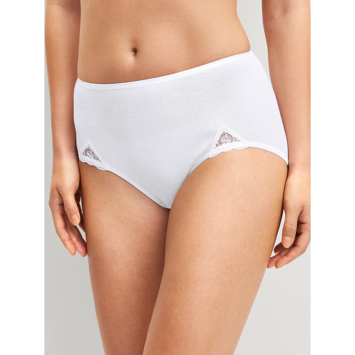 Slip midi Coton COTTON DESIRE blanc, CALIDA