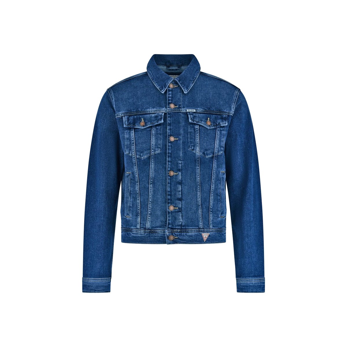 Veste En Denim Classique bleu, GUESS