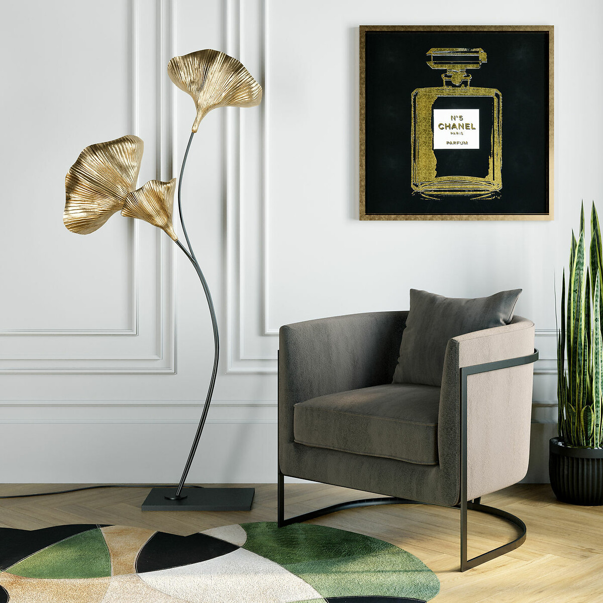 Tapis Ovado colore 170x240cm beige, KARE DESIGN