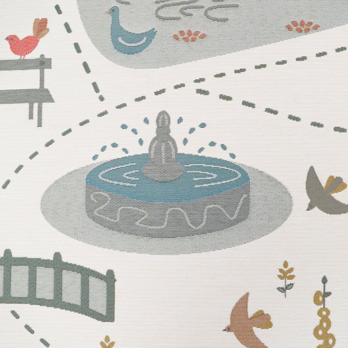 Tapis de jeu BIRD PARADISE multi, NATTIOT