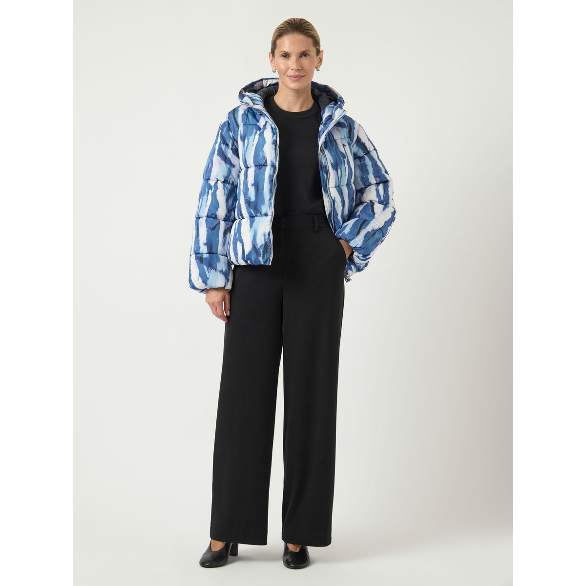Veste Rembourrée bleu - vista blue, YAS