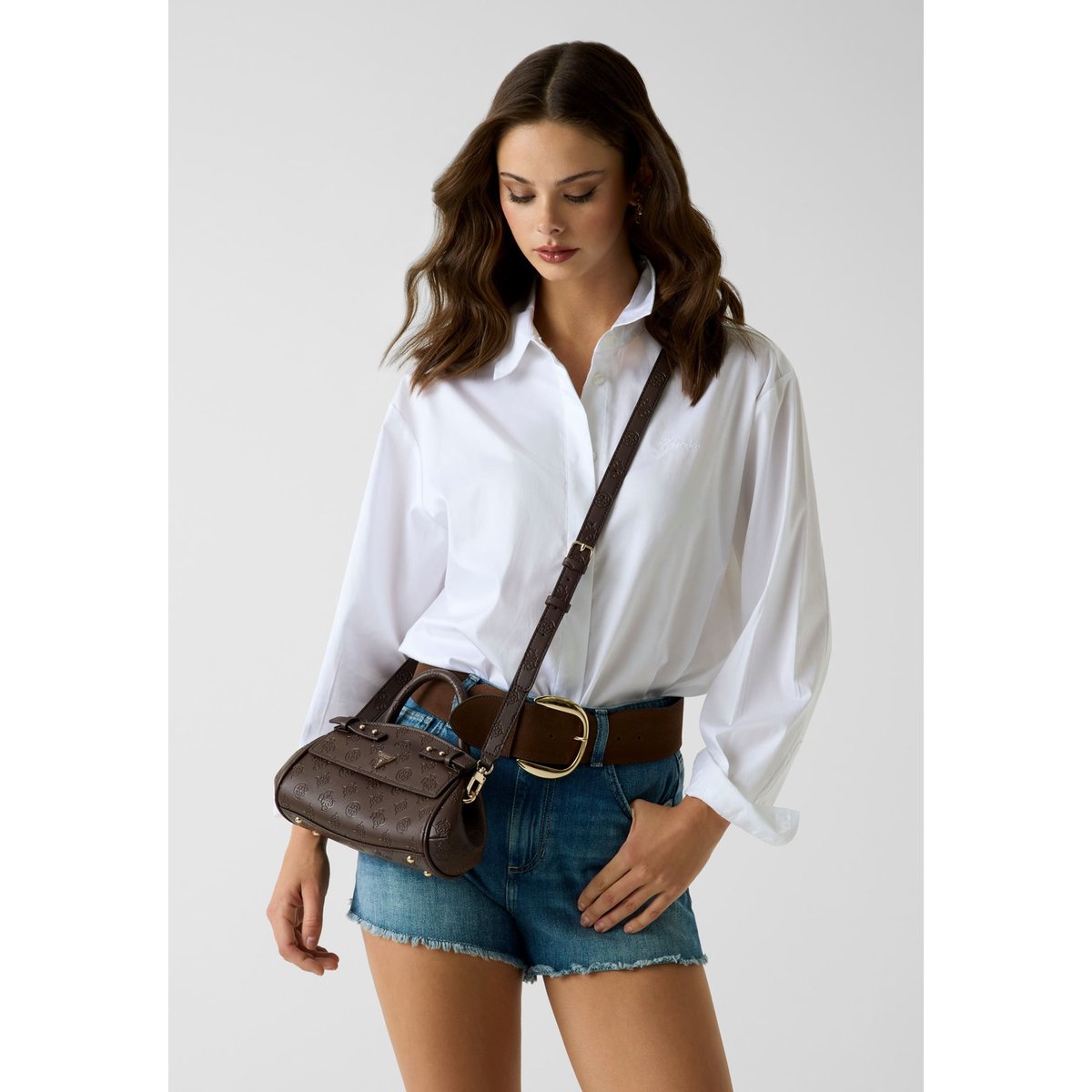 Sac À Main Diana marron, GUESS