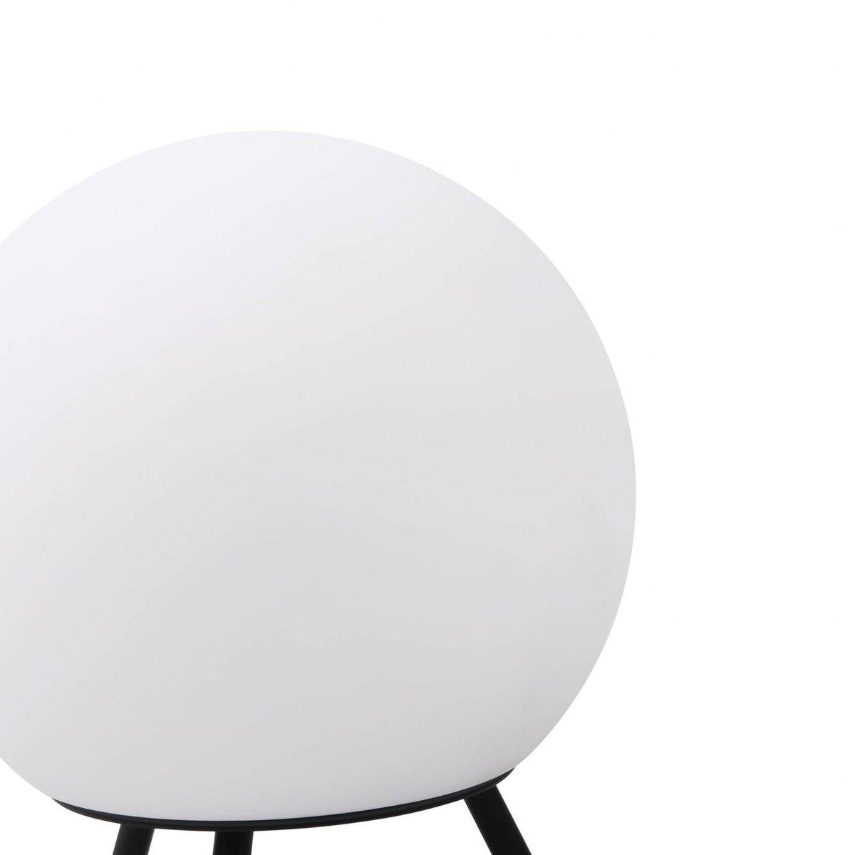Luminaire de terrasse moderneLED, Aurilia blanc, noir, LINDBY