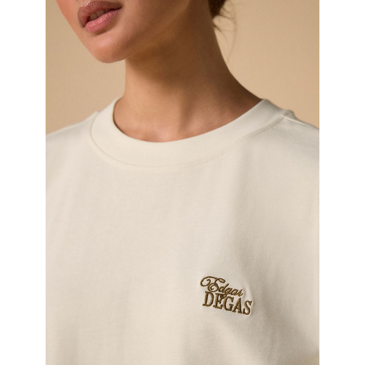 T-shirt oversize à motif sous licence écru, NEXT