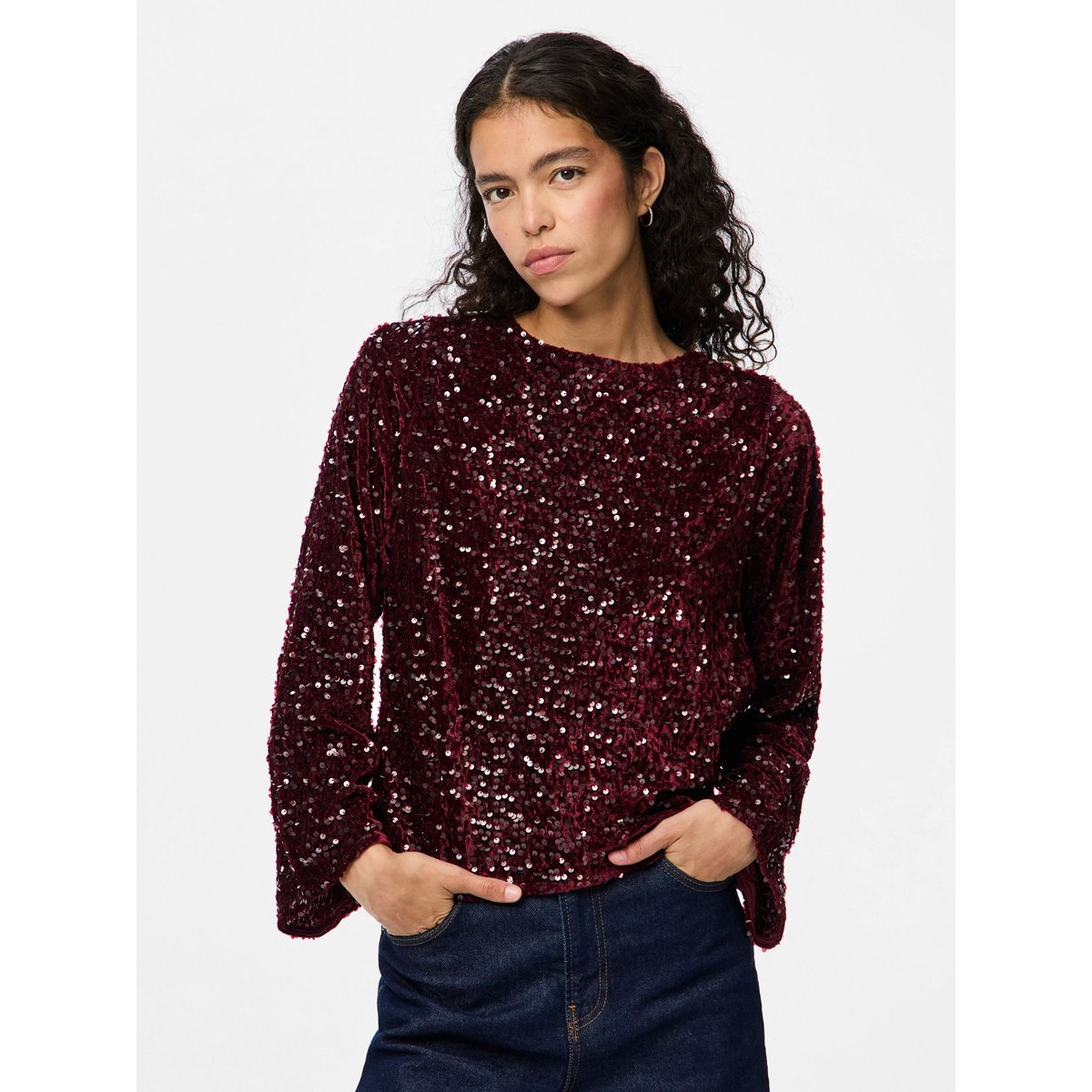 Blouse À Manches Longues tawny port, PIECES