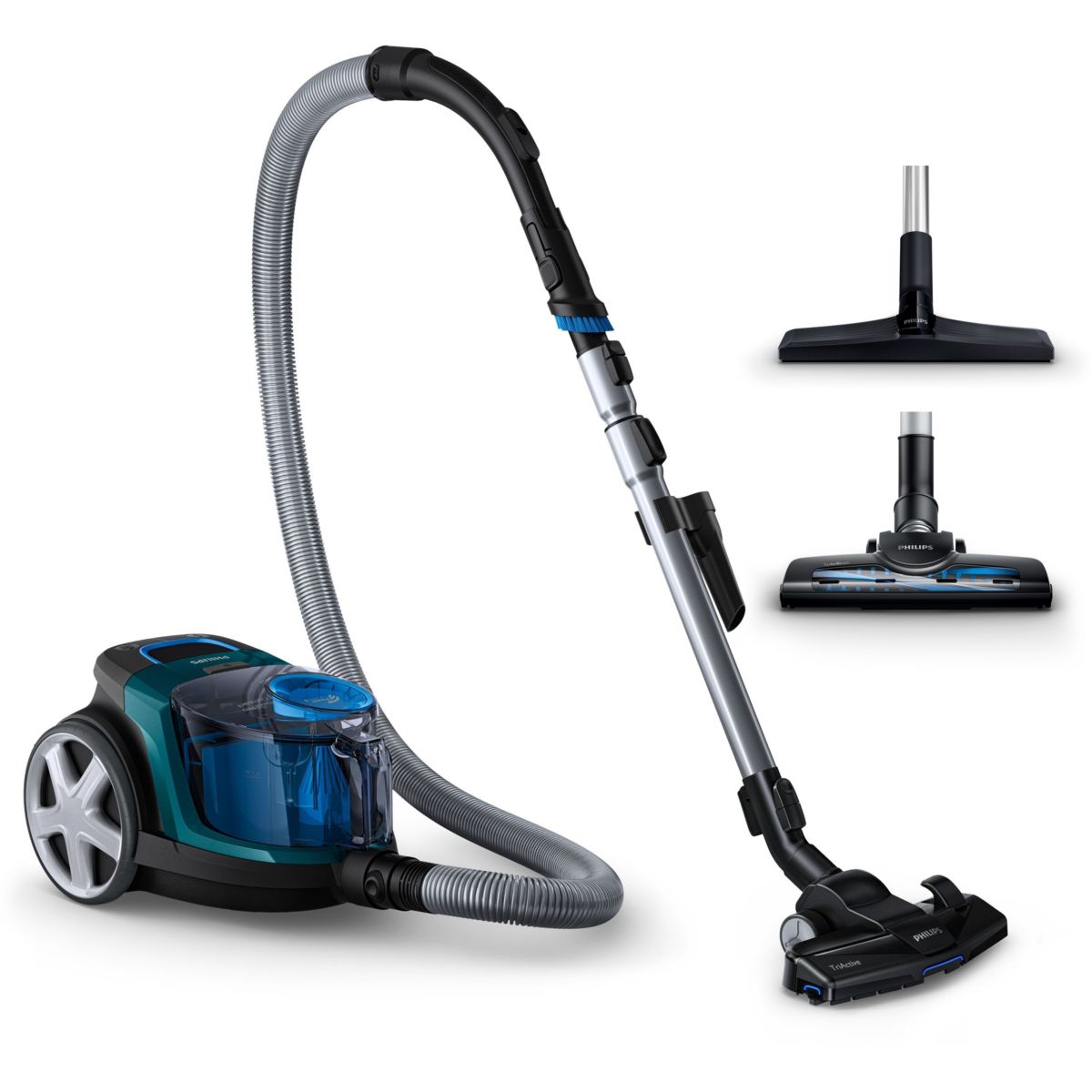 Aspirateur sans sac PowerPro Compact FC9334/09 couleur unique, PHILIPS
