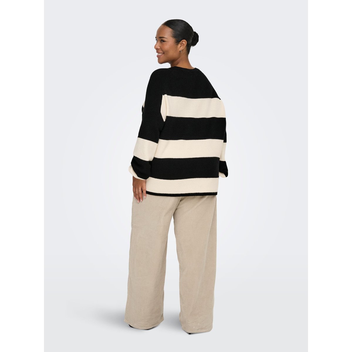 Pull En Maille noire - black, ONLY CARMAKOMA