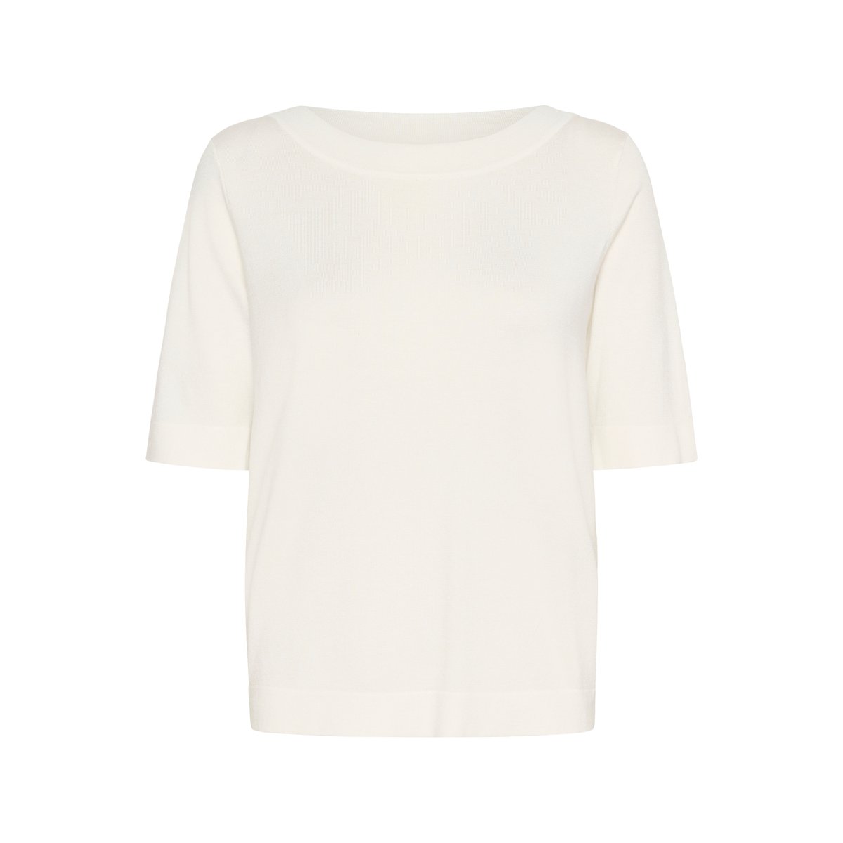 Pullover tricoté blanc, KAFFE