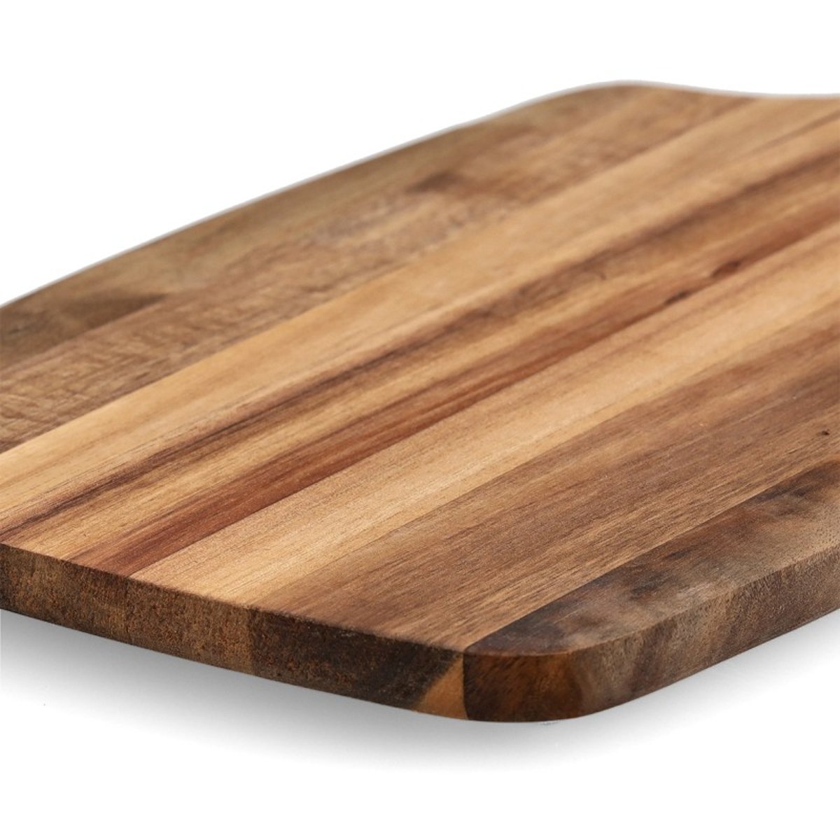 Planche à découper bois acacia bois foncé, ZELLER PRESENT