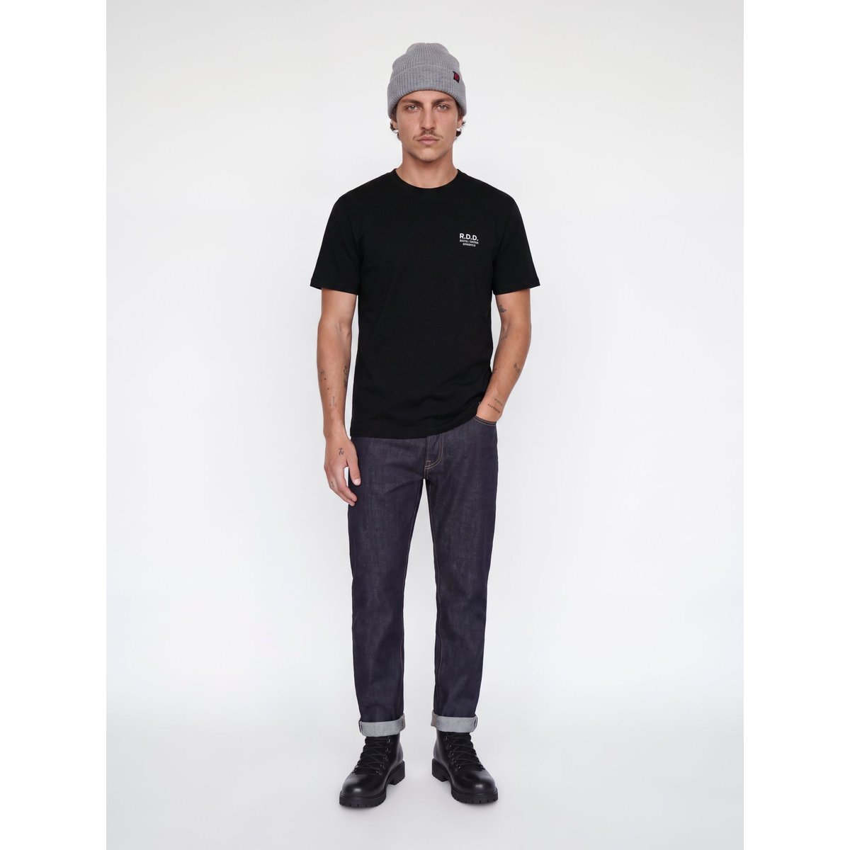 T-Shirt noire - black, JACK & JONES