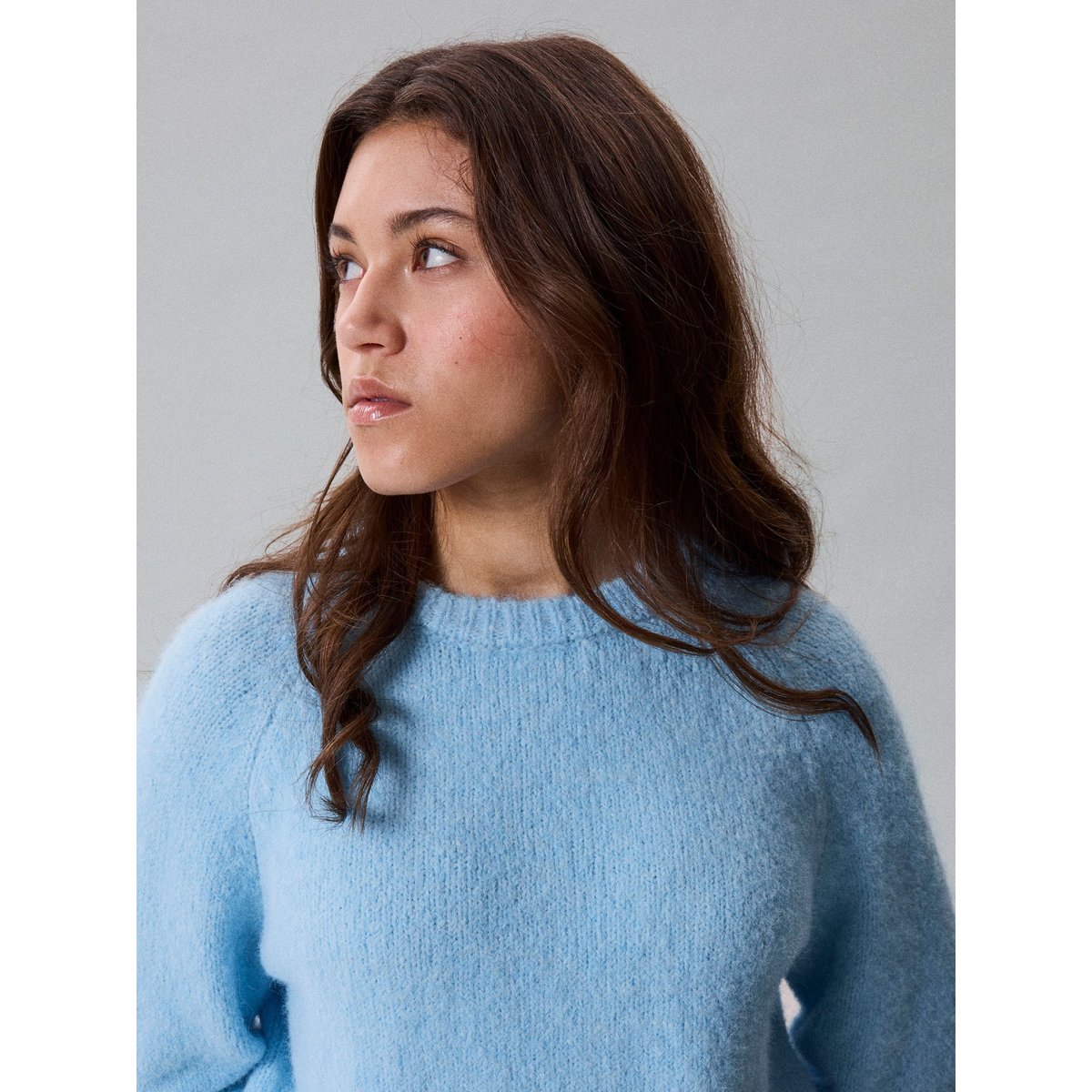 Pull En Maille bleu - ice water1, NAME IT