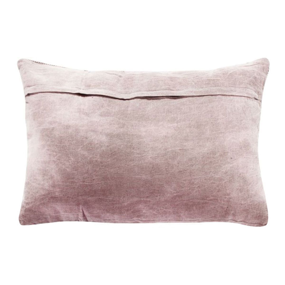 Coussin et   VINTAGE USED rose poudré, THE DECO FACTORY