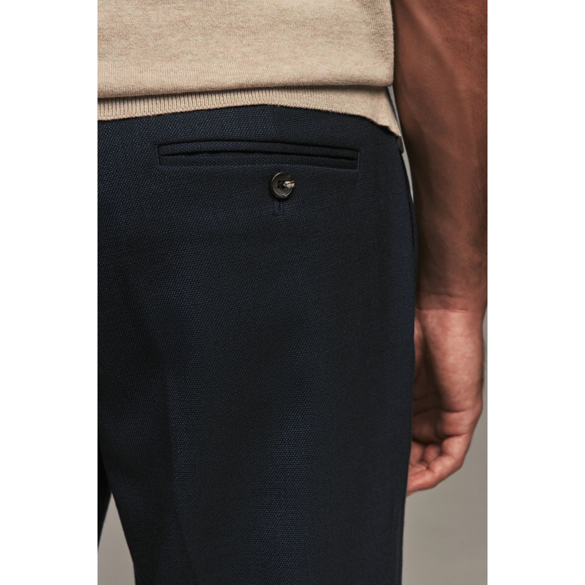 Pantalon intelligent bleu marine, NEXT