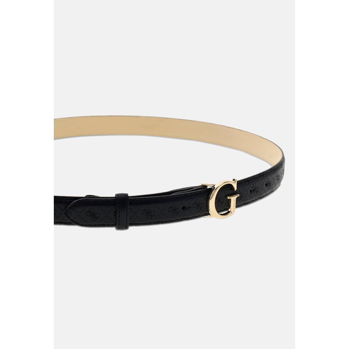 Ceinture En Similicuir noir, GUESS