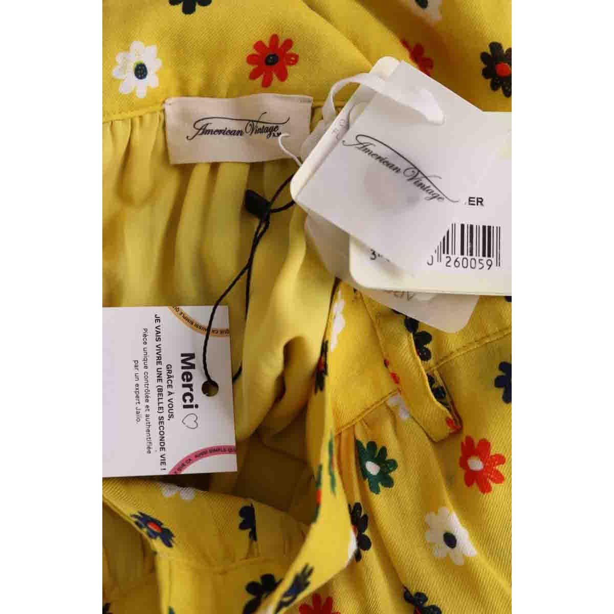 Jupe - Très Bon État jaune, AMERICAN VINTAGE