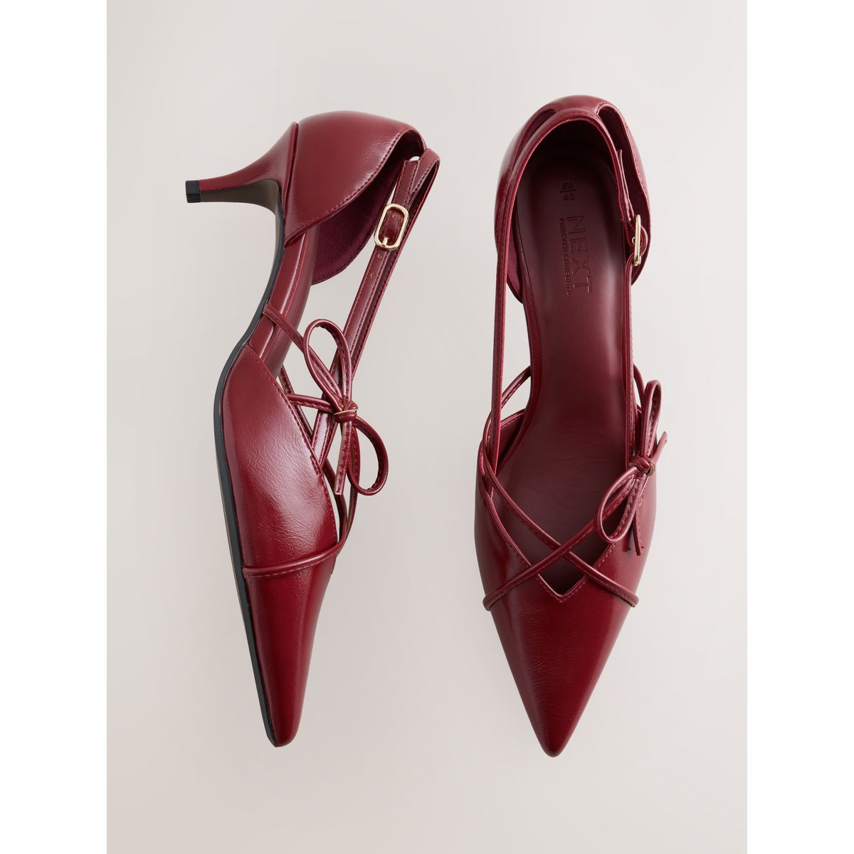 Escarpins découpés forever comfort® rouge, NEXT