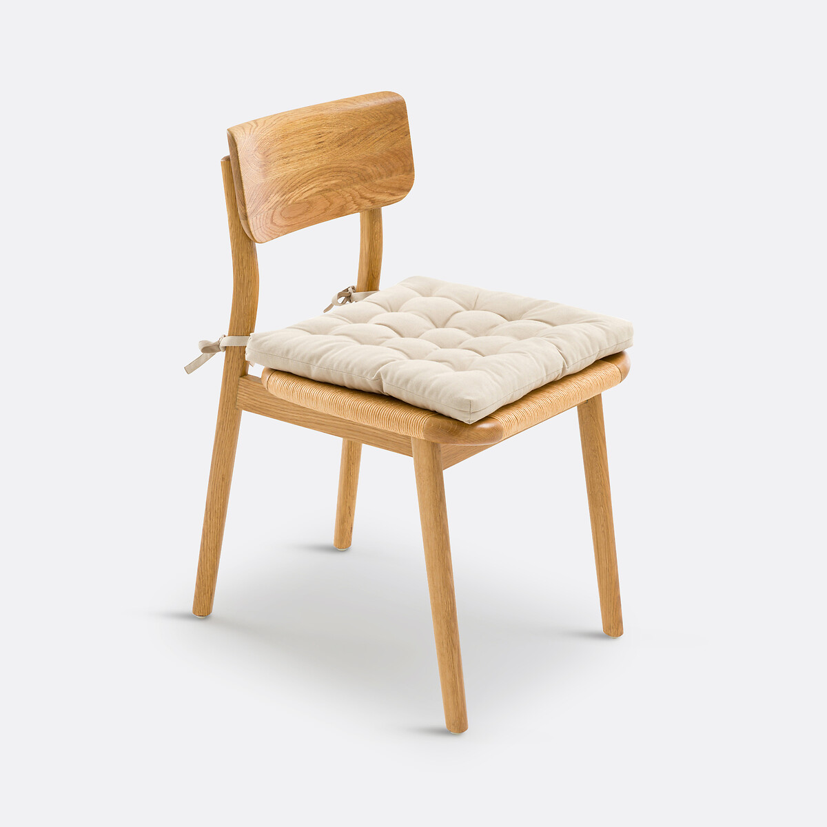 Galette de chaise coton recyclé, Scenario naturel, LA REDOUTE INTERIEURS
