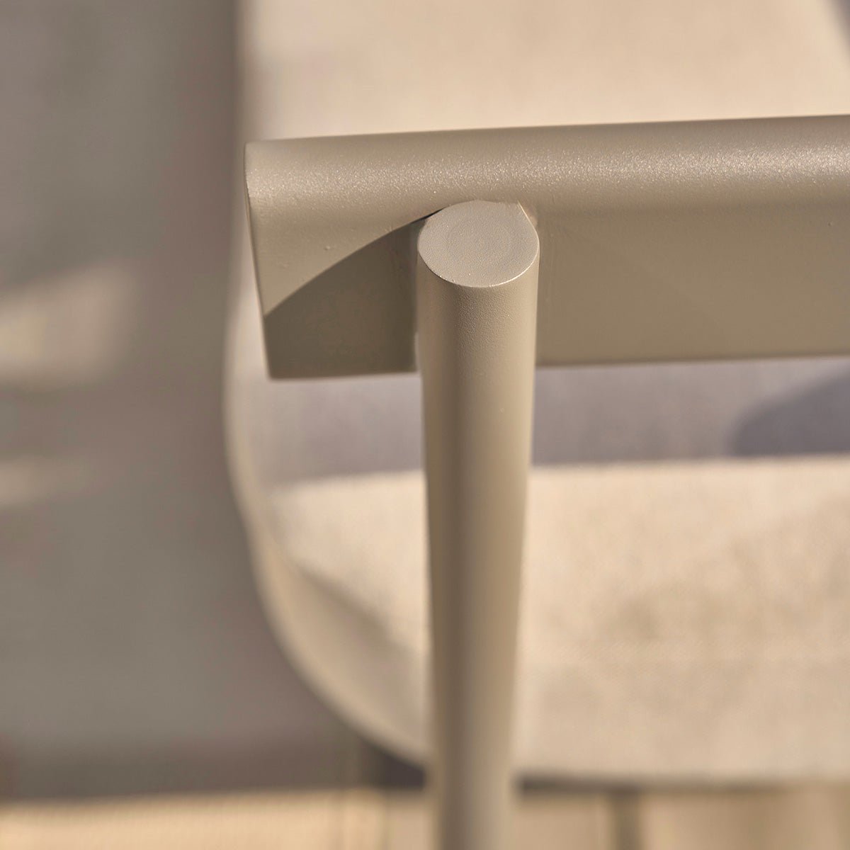 Salon de jardin bas en aluminium modulable ALVAR taupe, BERAH GETAH
