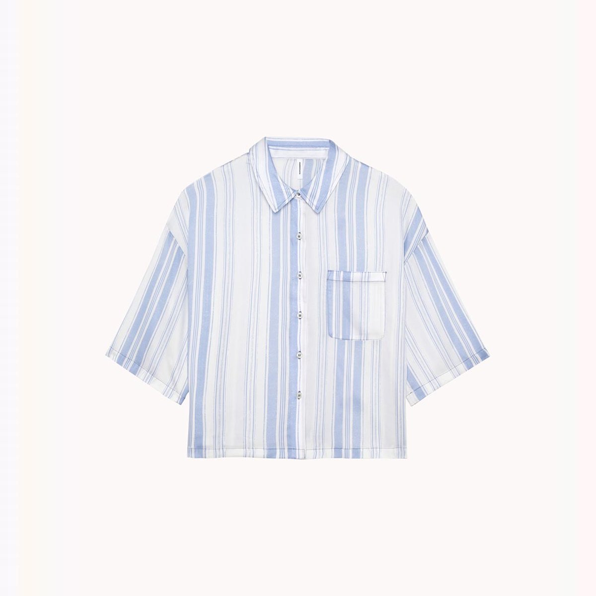 Haut de pyjama manches courtes CHLOE bleu, PASSIONATA
