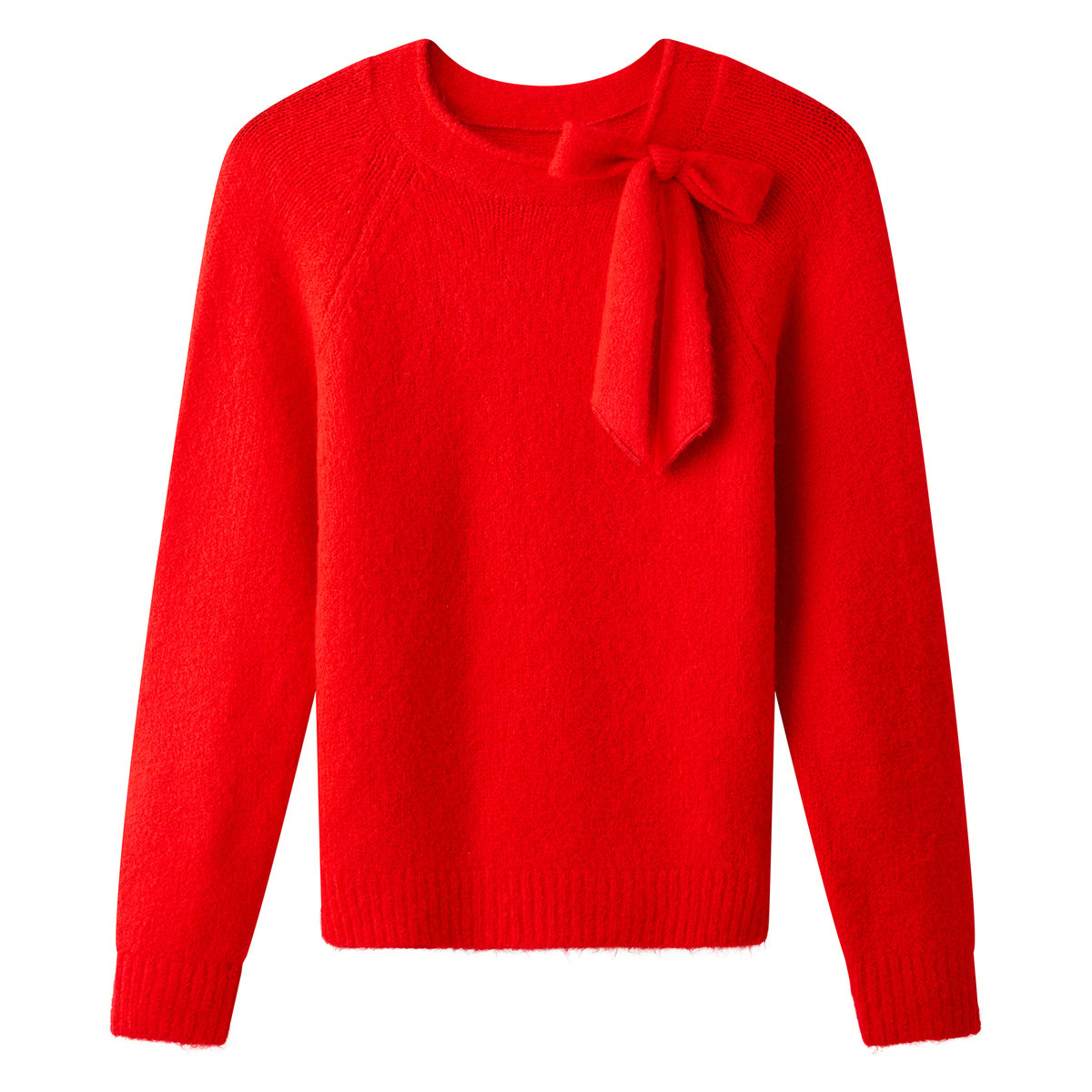 Pull à Col Noué Daisy rouge, JOE BROWNS