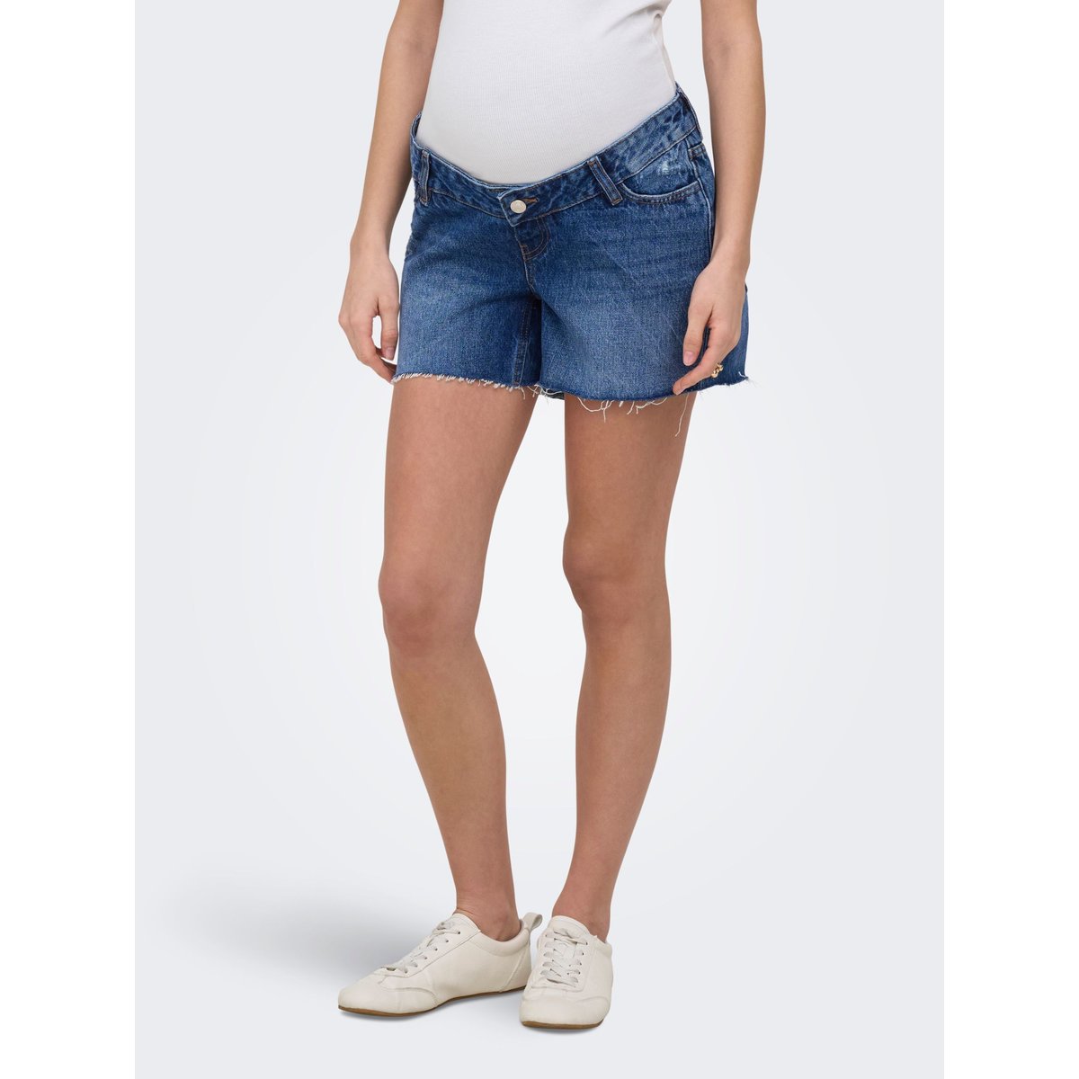 Short En Denim medium blue denim 1, ONLY