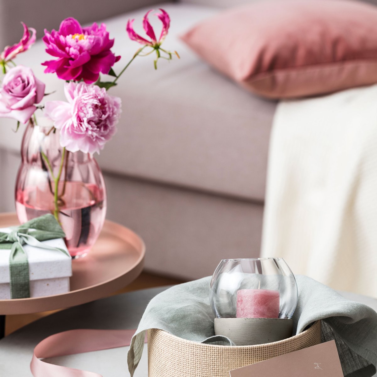 Bougeoir ROSE GARDEN transparent, VILLEROY & BOCH