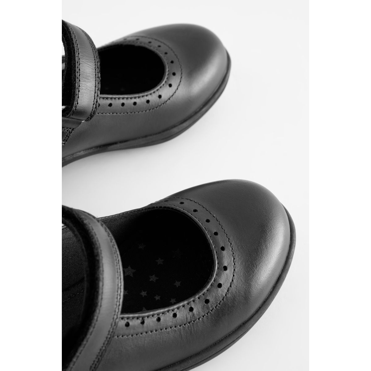 Babies richelieu en cuir - pointure large noir, NEXT