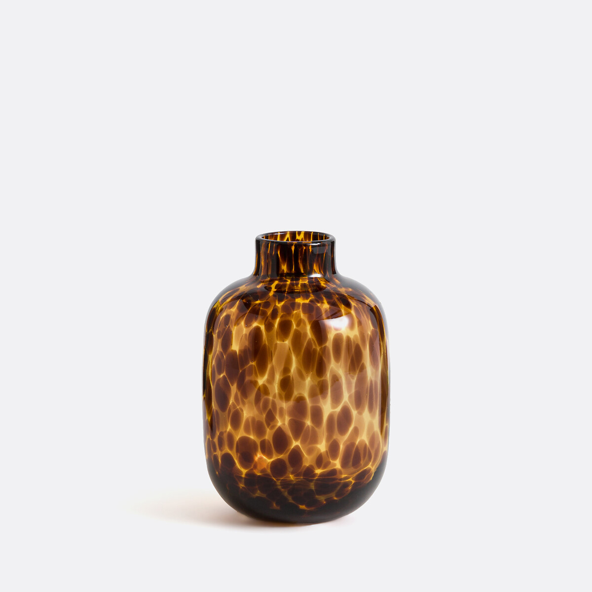 Vase en verre ambré H18 cm, Fauvita multicolore, LA REDOUTE INTERIEURS
