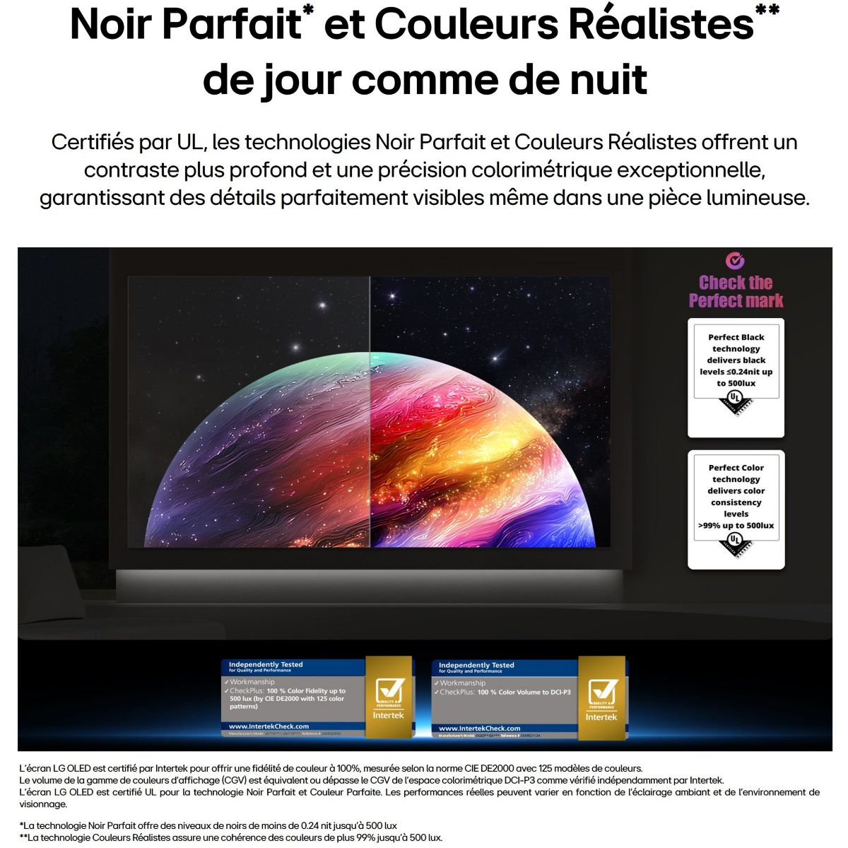 TV OLED 83C6 (2026) 83" (210 cm) couleur unique, LG
