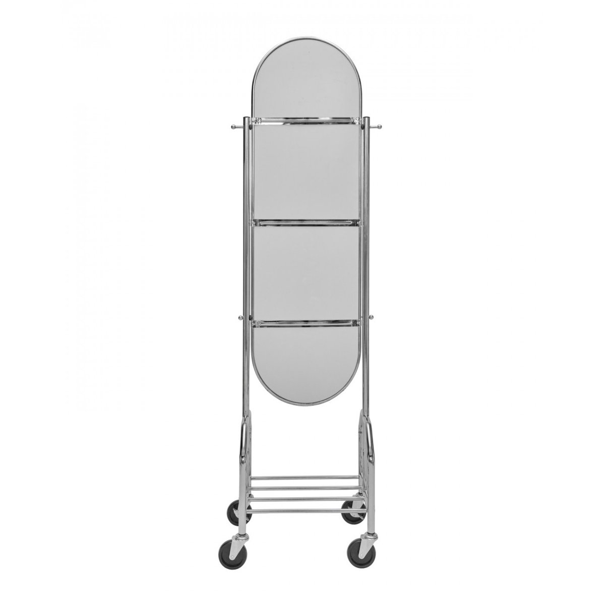 Miroir sur pied Image finition argentée, HOUSE DOCTOR