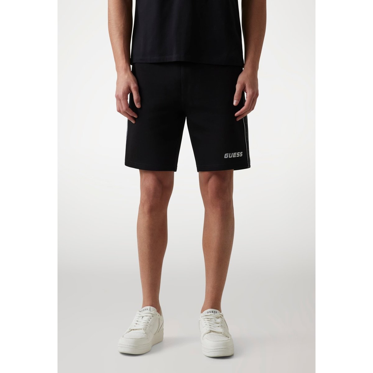 Short Logo Latéral noir, GUESS