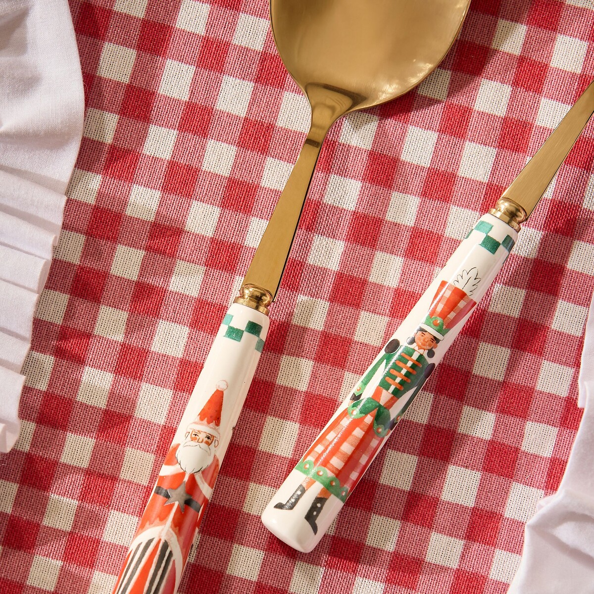 Set of 2 Nutcracker Serving Utensils multi-coloured, CATH KIDSTON