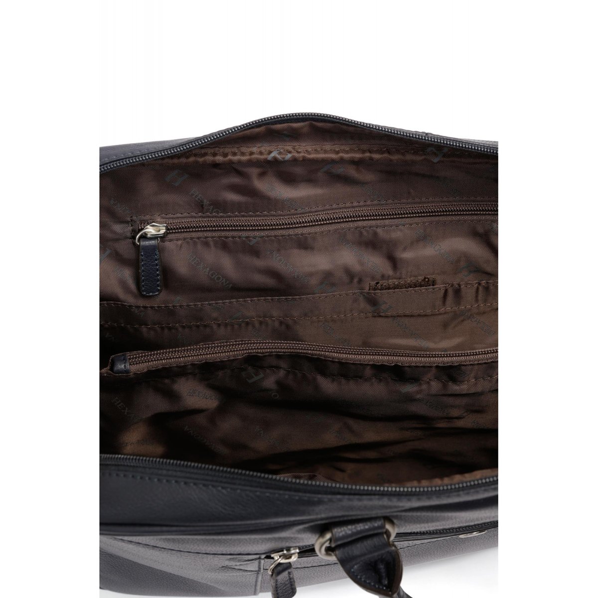 Porte-documents - 15" & A4 CONFORT BUSINESS bleu marine, HEXAGONA
