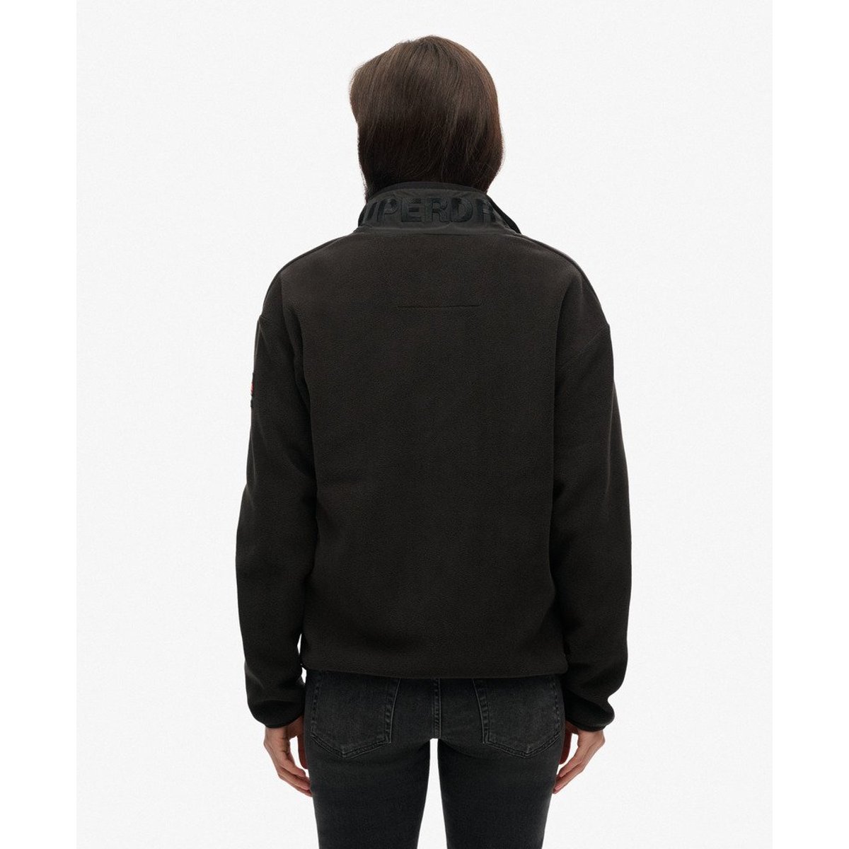Veste polaire Active entièrement zippée noir, SUPERDRY