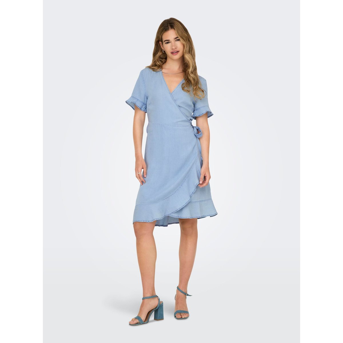 Robe En Denim light blue denim, ONLY