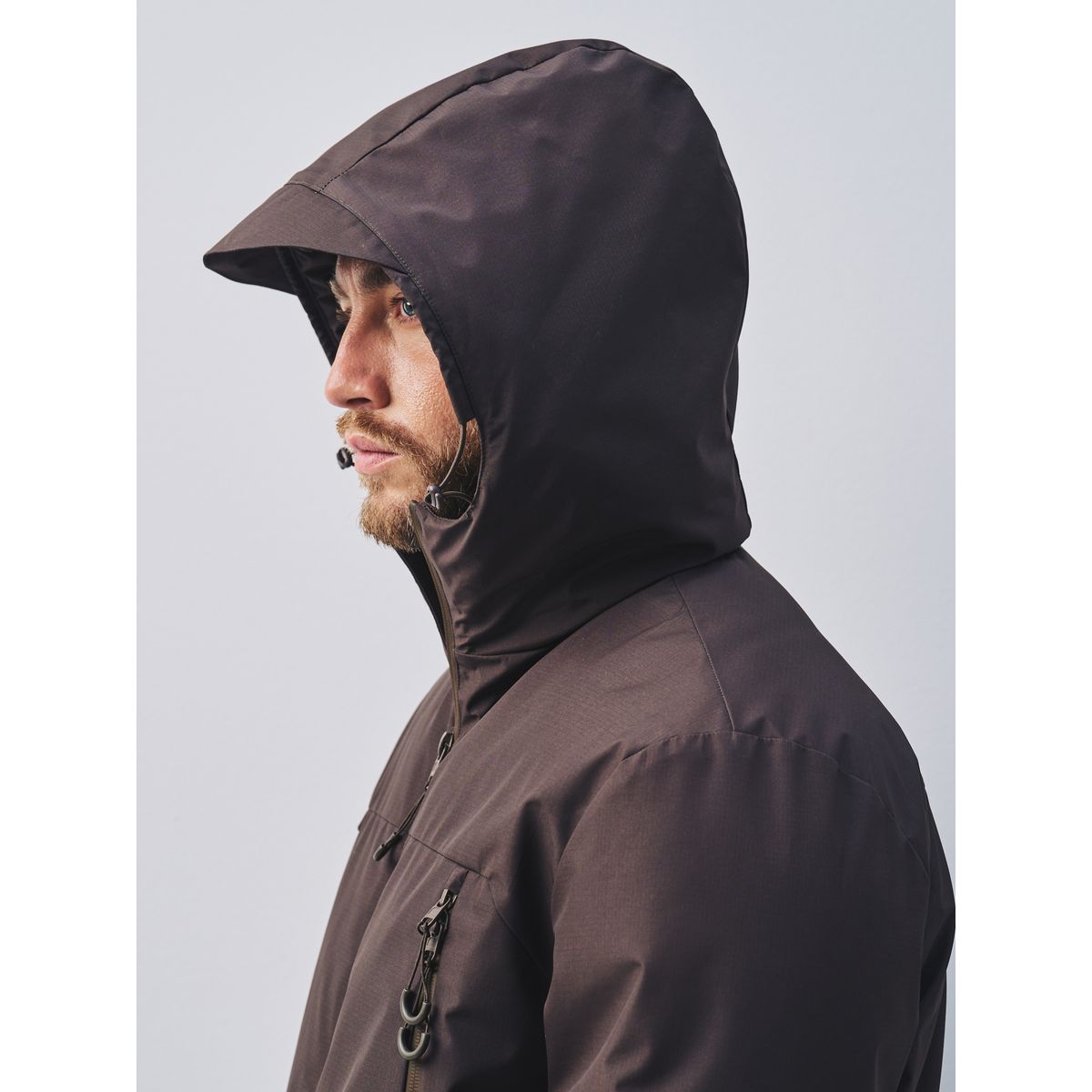 Veste matelassée doublée déperlante marron, NEXT