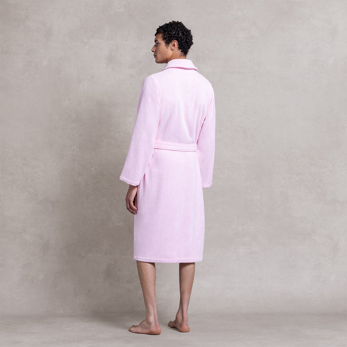 Peignoir de bain en velours, DENIM BEAR carmel pink, RALPH LAUREN HOME