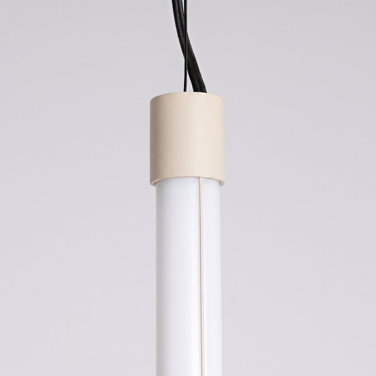 Suspension Acier Beige LED 1 Trang beige, EDEN