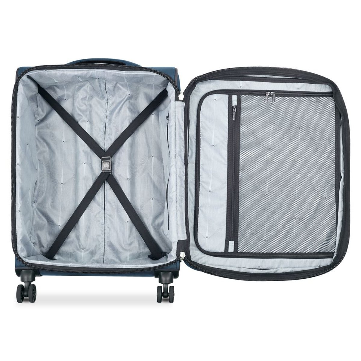 Valise L SKY MAX 2.0 bleu, DELSEY PARIS
