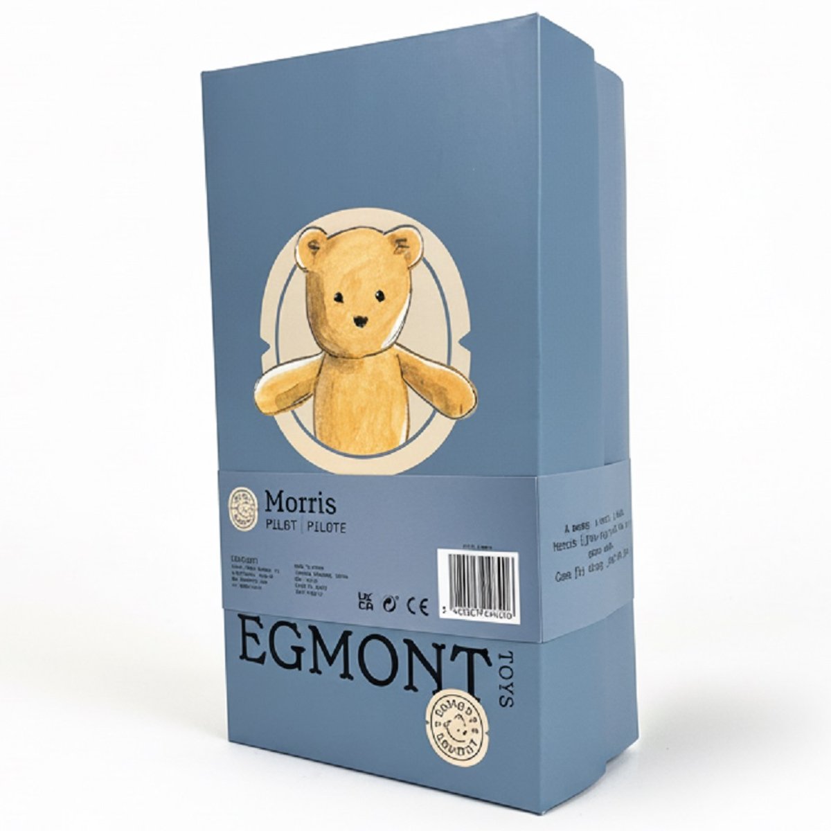 Ours en peluche Morris le pilote beige, EGMONT TOYS