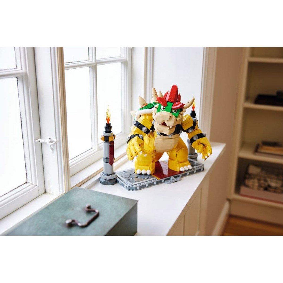 LEGO Super Mario - Le puissant Bowser 71411 : Le roi des Koopas en briques multicolore, LEGO