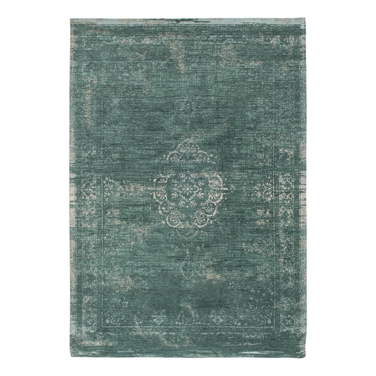 Tapis intérieur/extérieur tissé plat STONY vert, NOVATREND