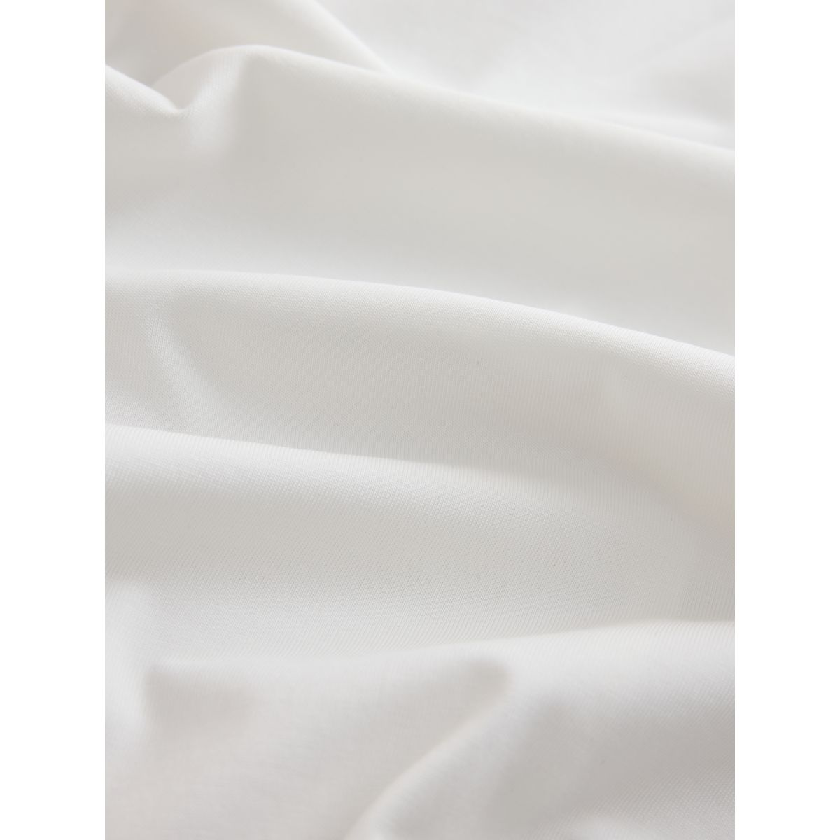 Chemise près du corps en jersey blanc, NEXT